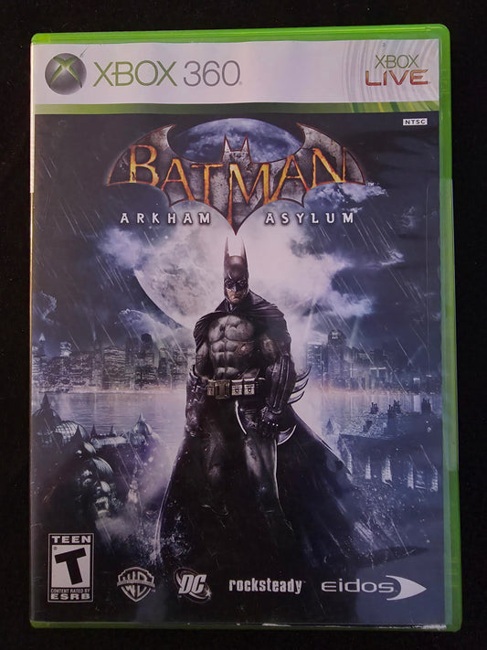 Batman: Arkham Asylum (Microsoft Xbox 360, 2009) - Xbox 360 CIB