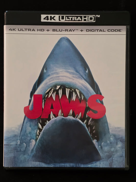 JAWS: 4K UHD+ Blu-ray (No Digital Code) LIKE NEW!