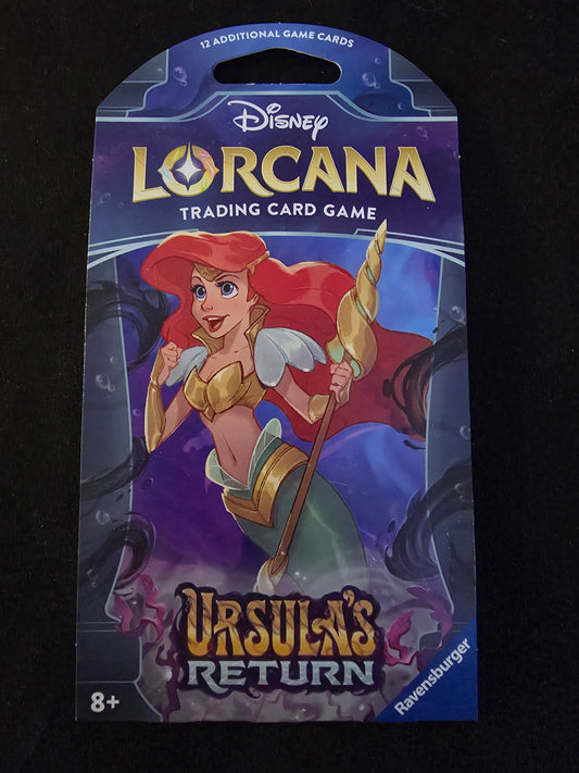 Disney Lorcana TCG: Ursula's Return Assorted Single Booster Pack (12 Cards)