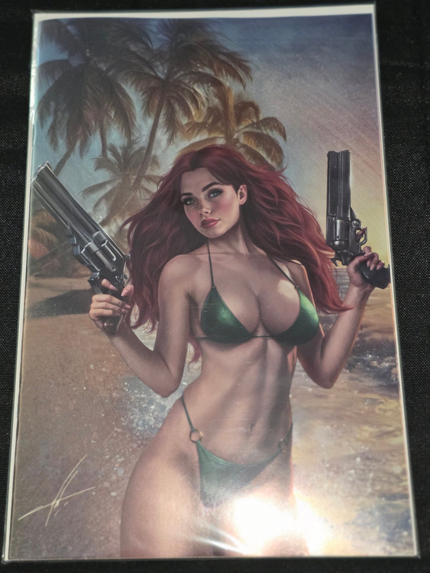 Heat Seeker Exposed A Gun Honey Series 4 Cohen Foil Virgin Variant (2025)