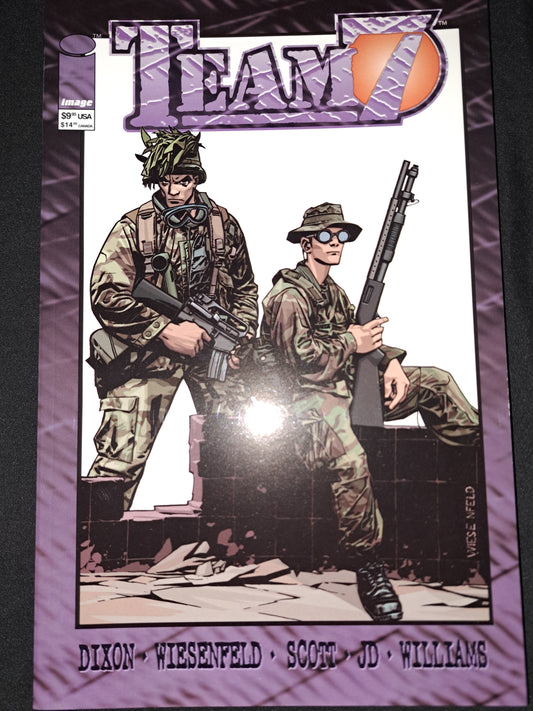 Team 7 Dixon Wiesenfeld Scott JD Williams Graphic Novel