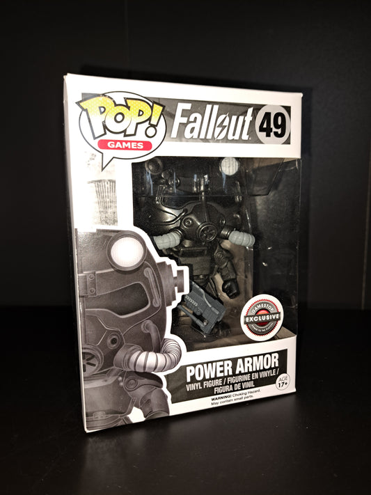 Funko Pop! Vinyl Figure Fallout Power Armor GameStop Exclusive #49