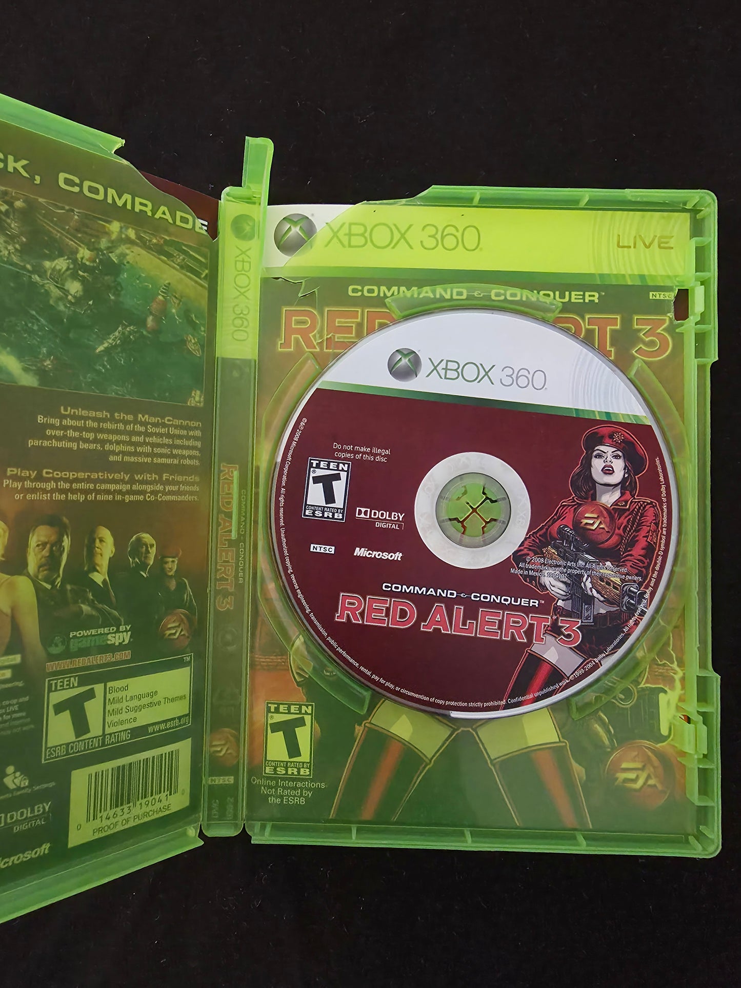 Command & Conquer Red Alert 3 Xbox 360 2008
