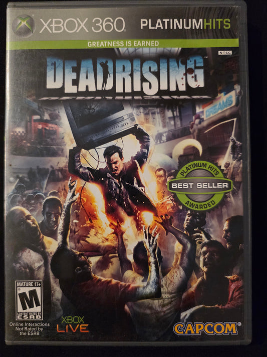 Deadrising Platinum Hits Not For Resale ( XBOX 360)CIB