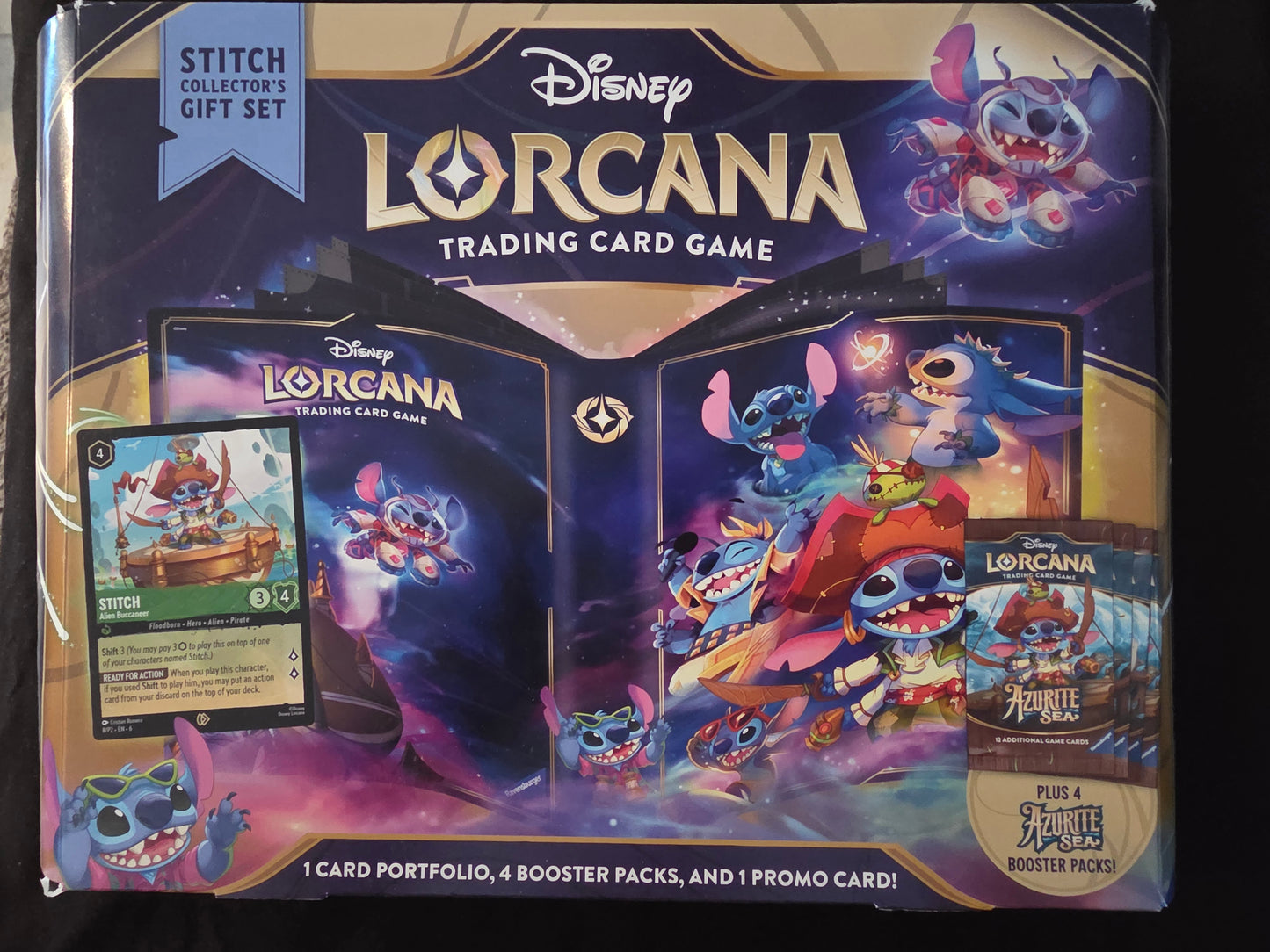 Brand New-Sealed Disney Lorcana TCG Stitch Collector's Gift Set