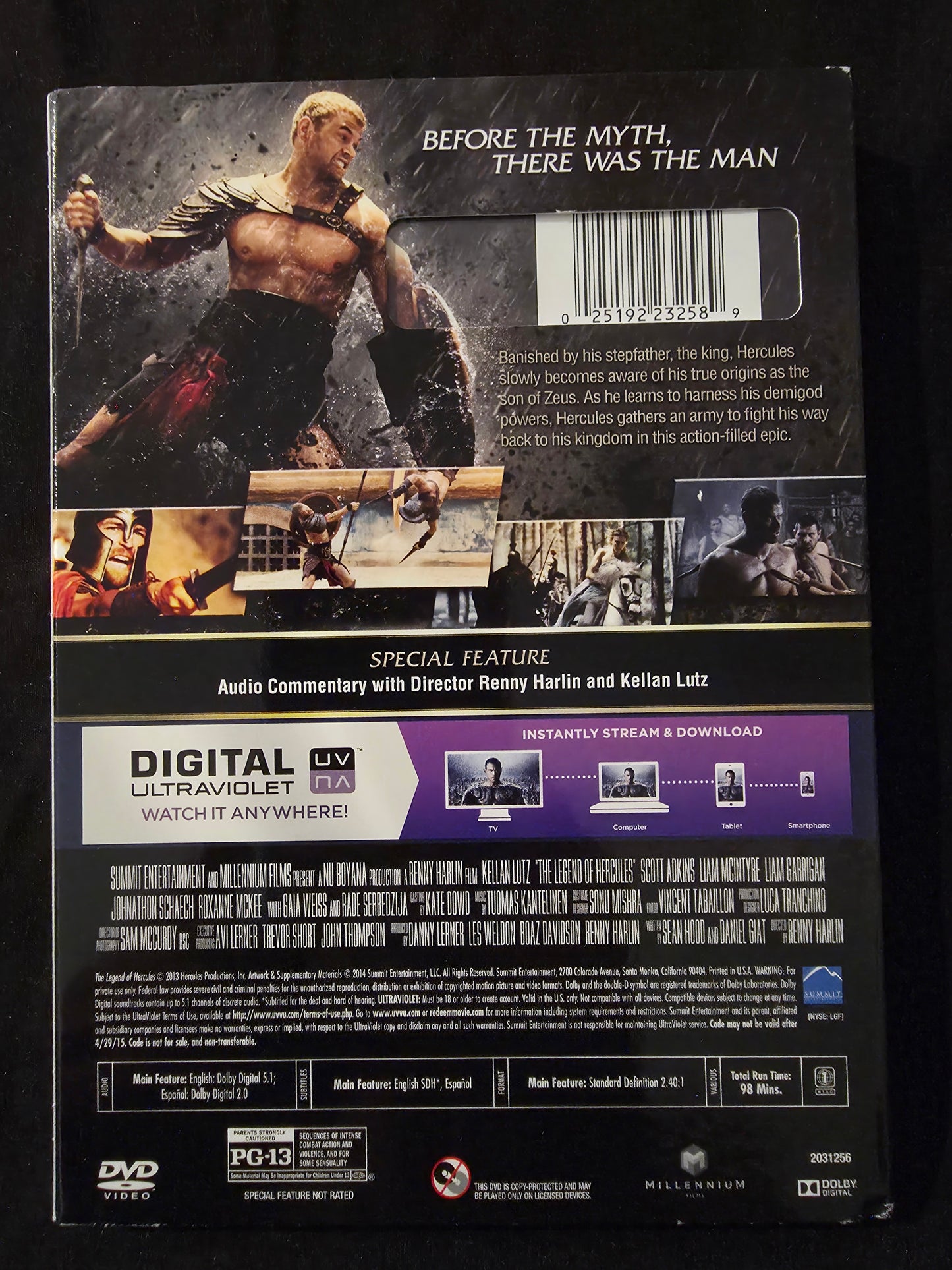 The Legend Of Hercules DVD