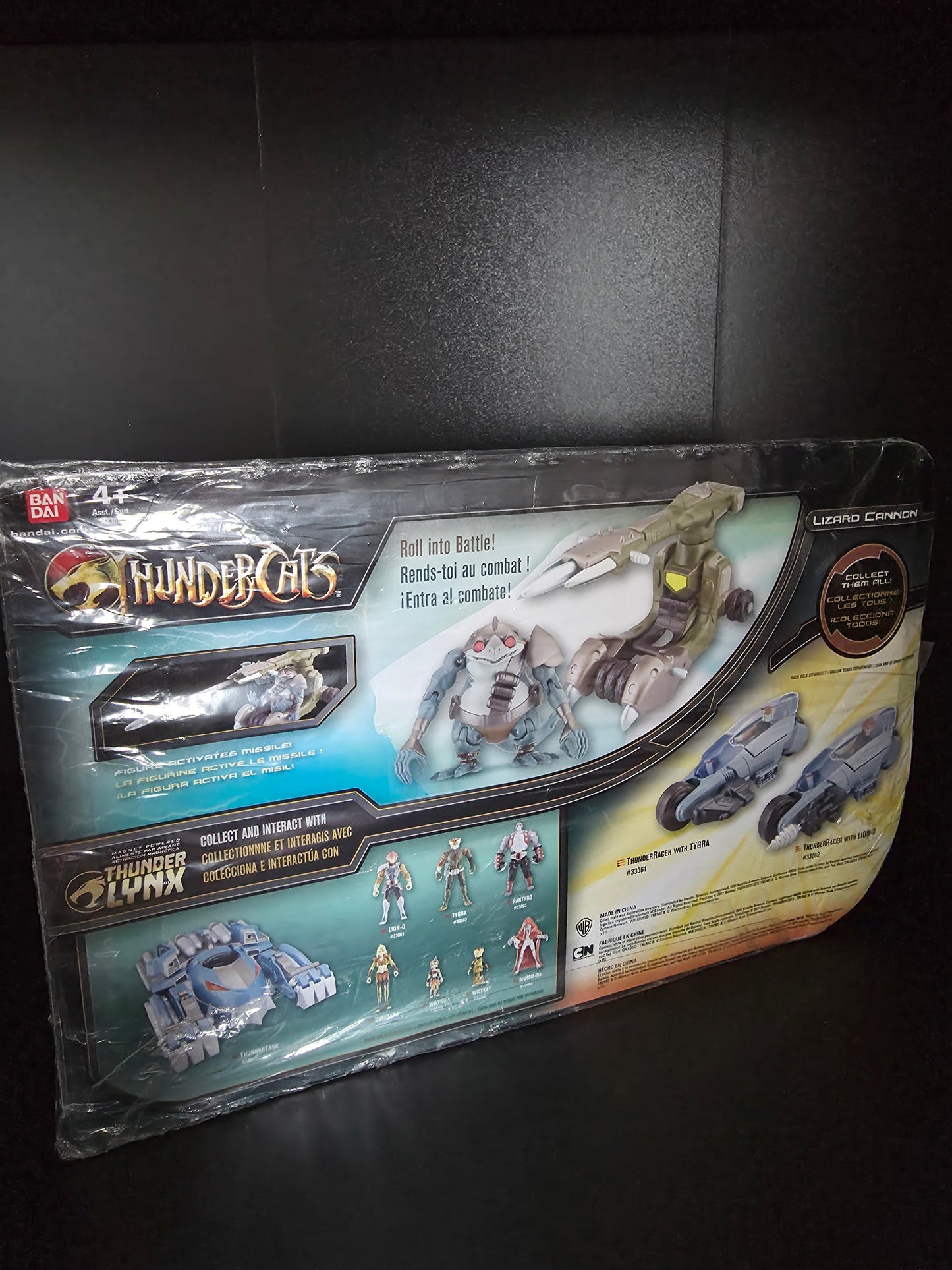 THUNDERCATS Thunder Lynx LIZARD CANNON 2011 Bandai