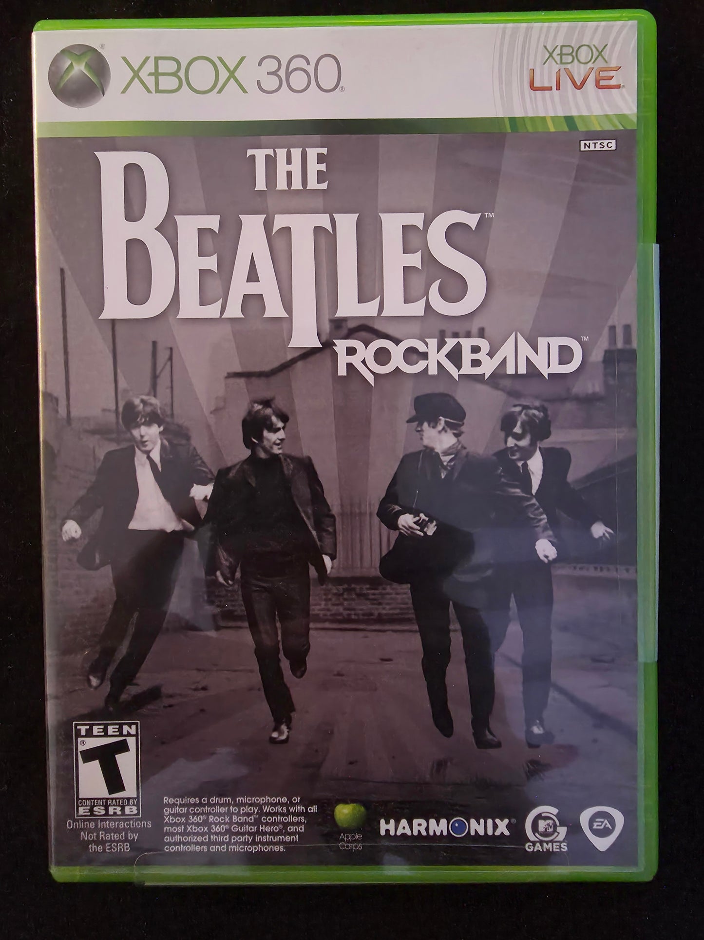Beatles: Rock Band (Microsoft Xbox 360, 2009) CIB