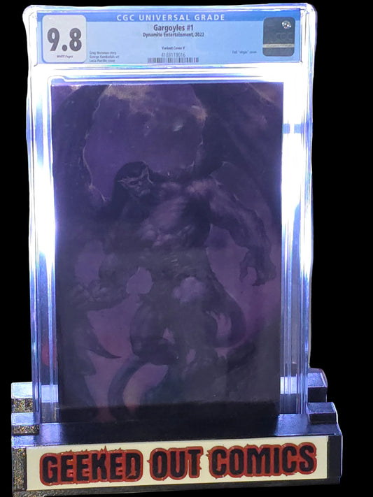 Gargoyles #1 CGC 9.8 (Dynamite Entertainment 2022) 1:100 Variant Foil Virgin