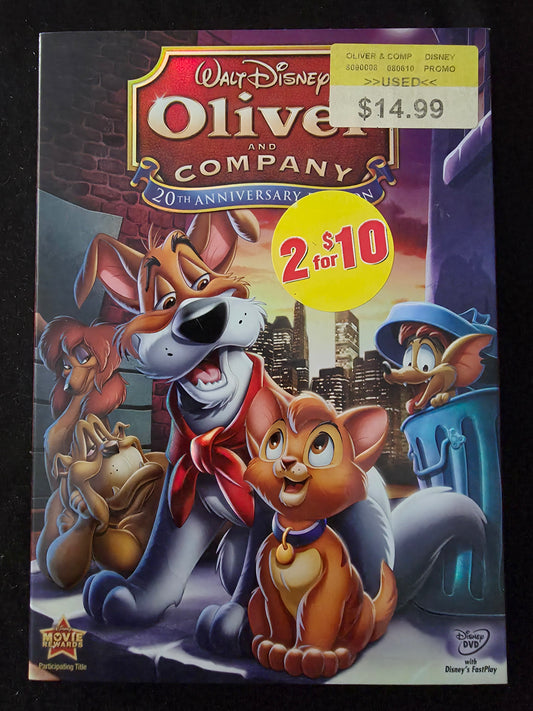 Oliver and Company (DVD, Disney, 1988)