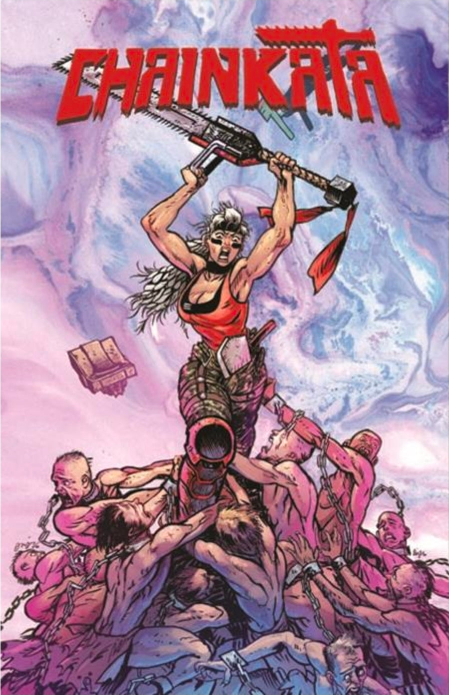 CHAINKATA #1 CVR A B C D E F G (1:100) H (1:100) DANIEL WARREN JOHNSON/ RILEY ROSSMO / ROB LIEFELD / BLANK SKETCH