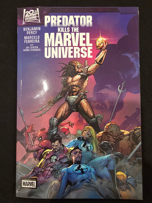 Predator Kills The Marvel Universe TPB Benjamin Percy NEW 2026 Avengers X-Men
