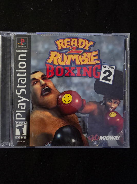 Ready 2 Rumble Boxing: Round 2 (PlayStation 1 PS1) CIB