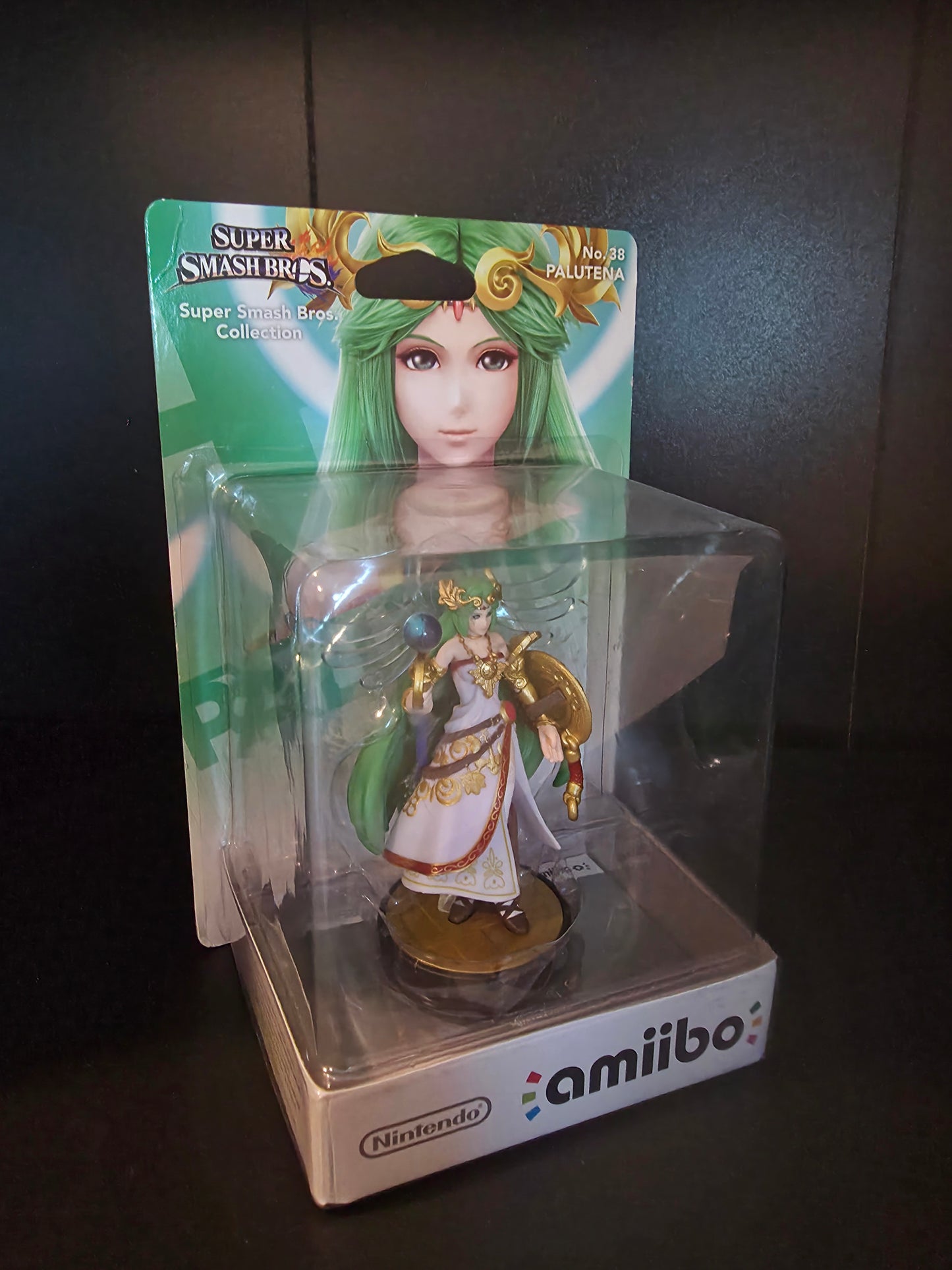 Nintendo amiibo Super Smash Bros Series Palutena Character Figure New in Box