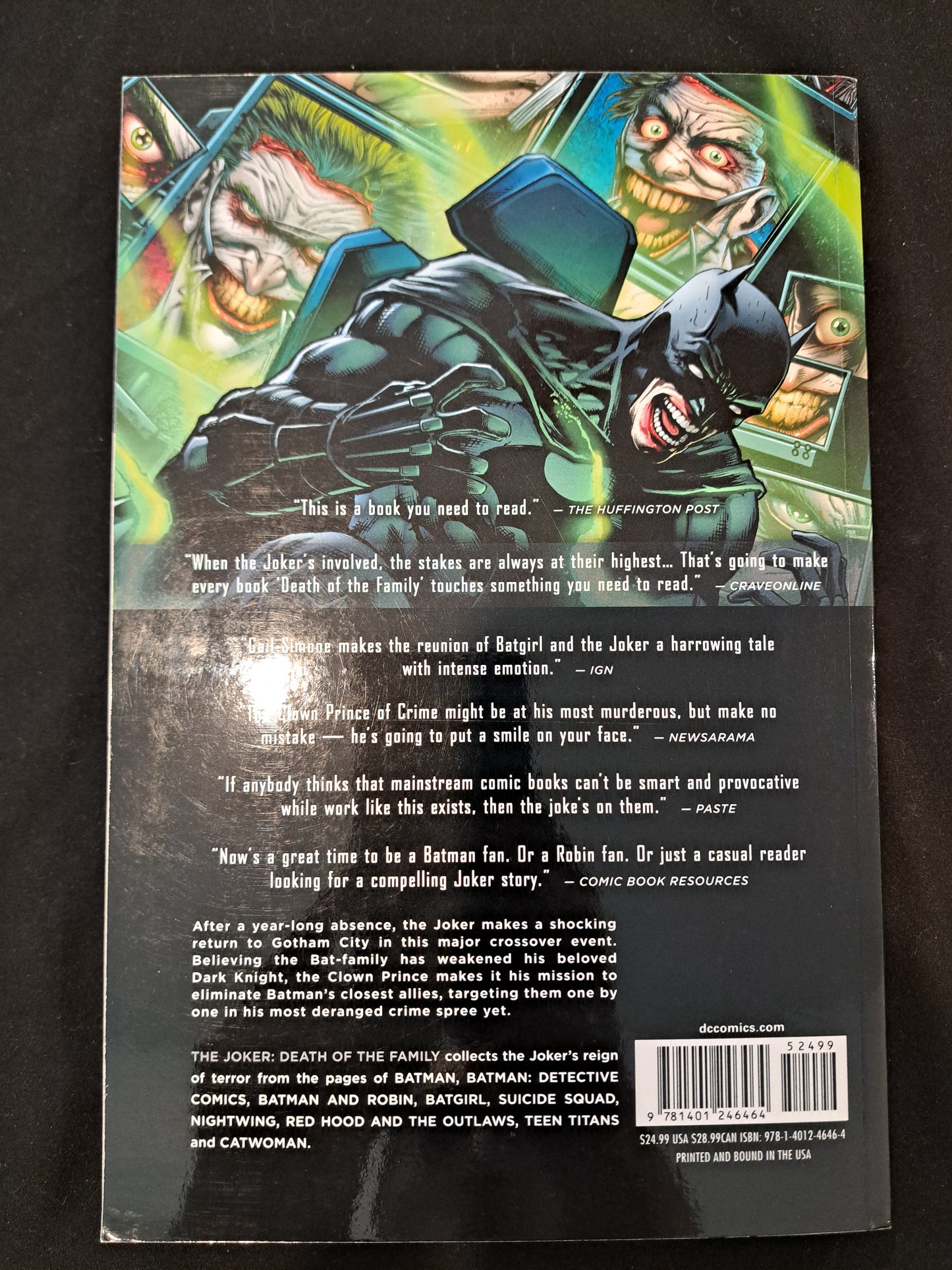 Joker: Death of the Family (2014) DC TPB SC Scott Snyder Greg Capullo New