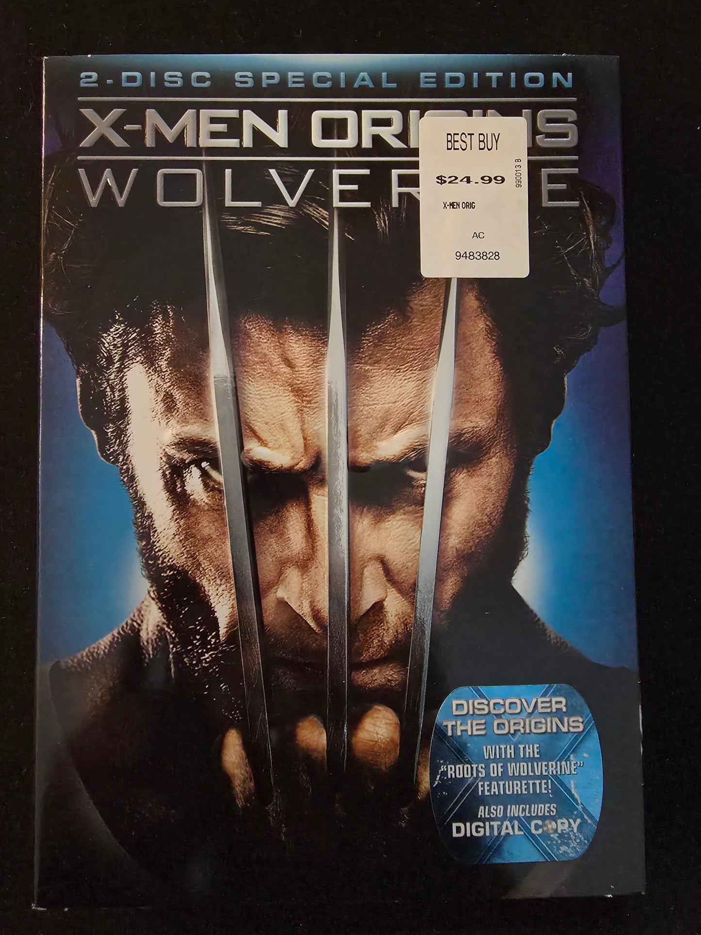X-Men Origins-Wolverine (DVD, 2009) W/ Slipcover, Hugh Jackman, Liev Schreiber