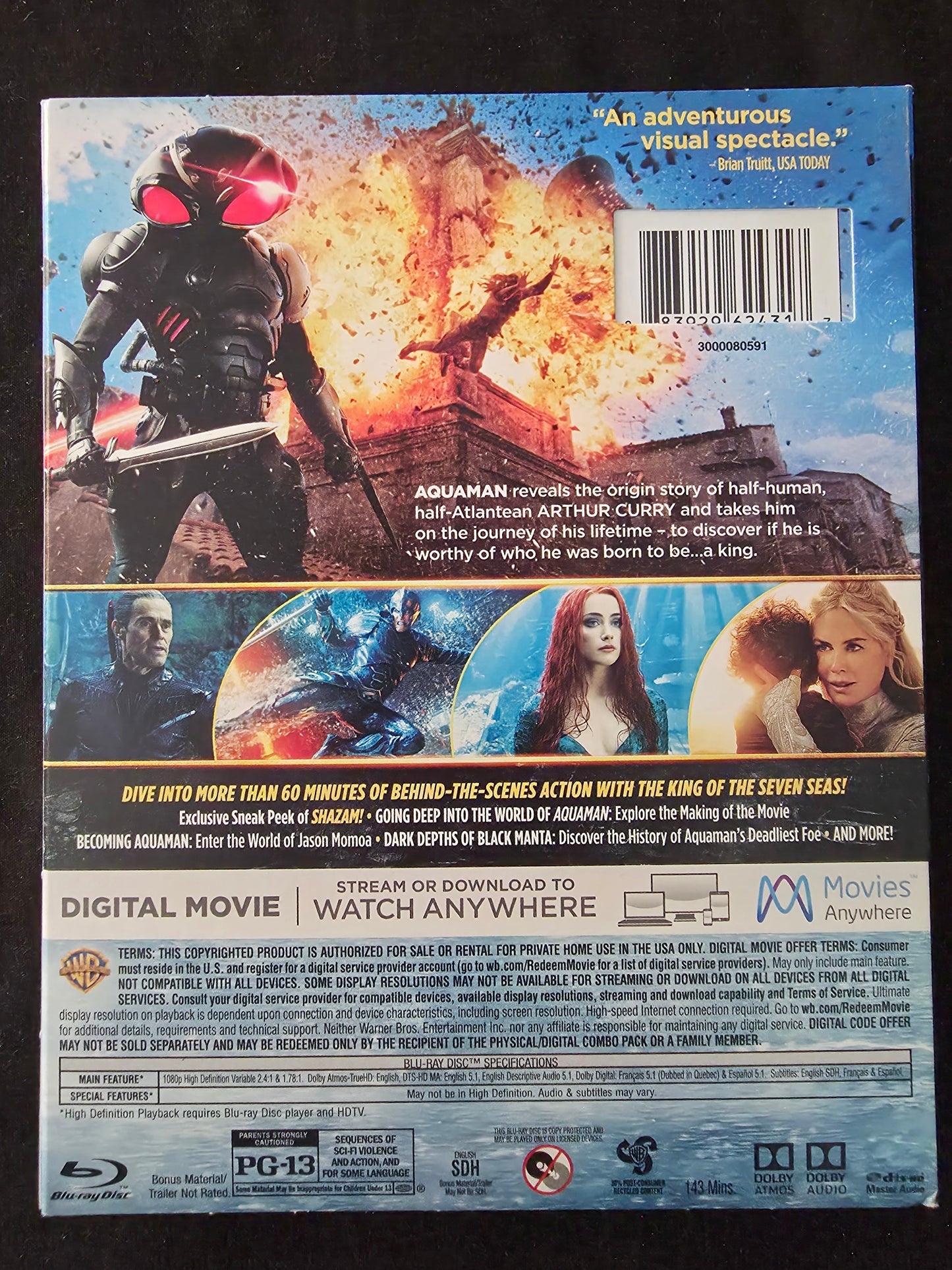 Aquaman (DC) (Blu-ray, 2018)