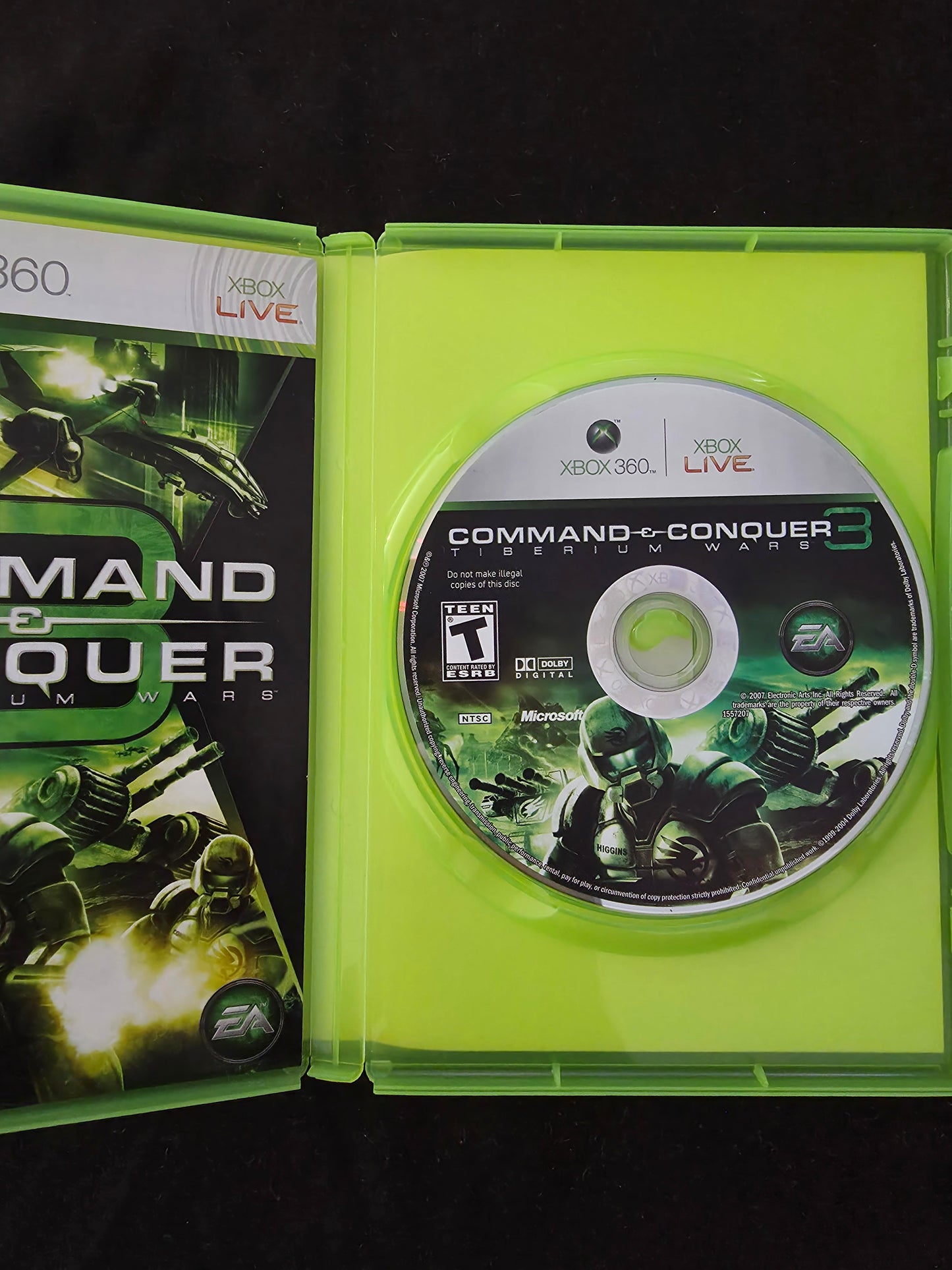 Command & Conquer 3: Tiberium Wars (Microsoft Xbox 360, 2007)