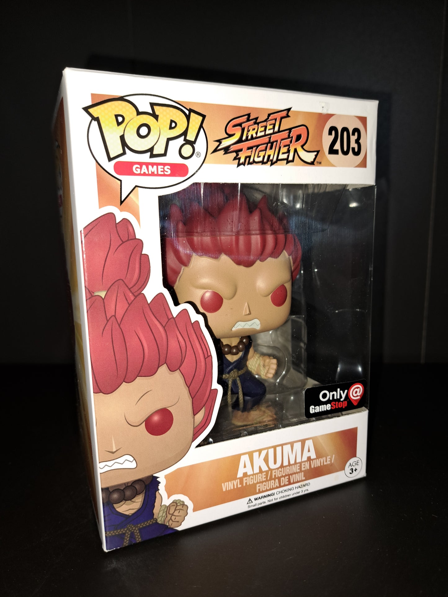 Funko Pop! Vinyl: Street Fighter - Akuma - GameStop (Exclusive) #203
