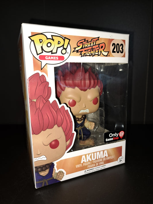 Funko Pop! Vinyl: Street Fighter - Akuma - GameStop (Exclusive) #203