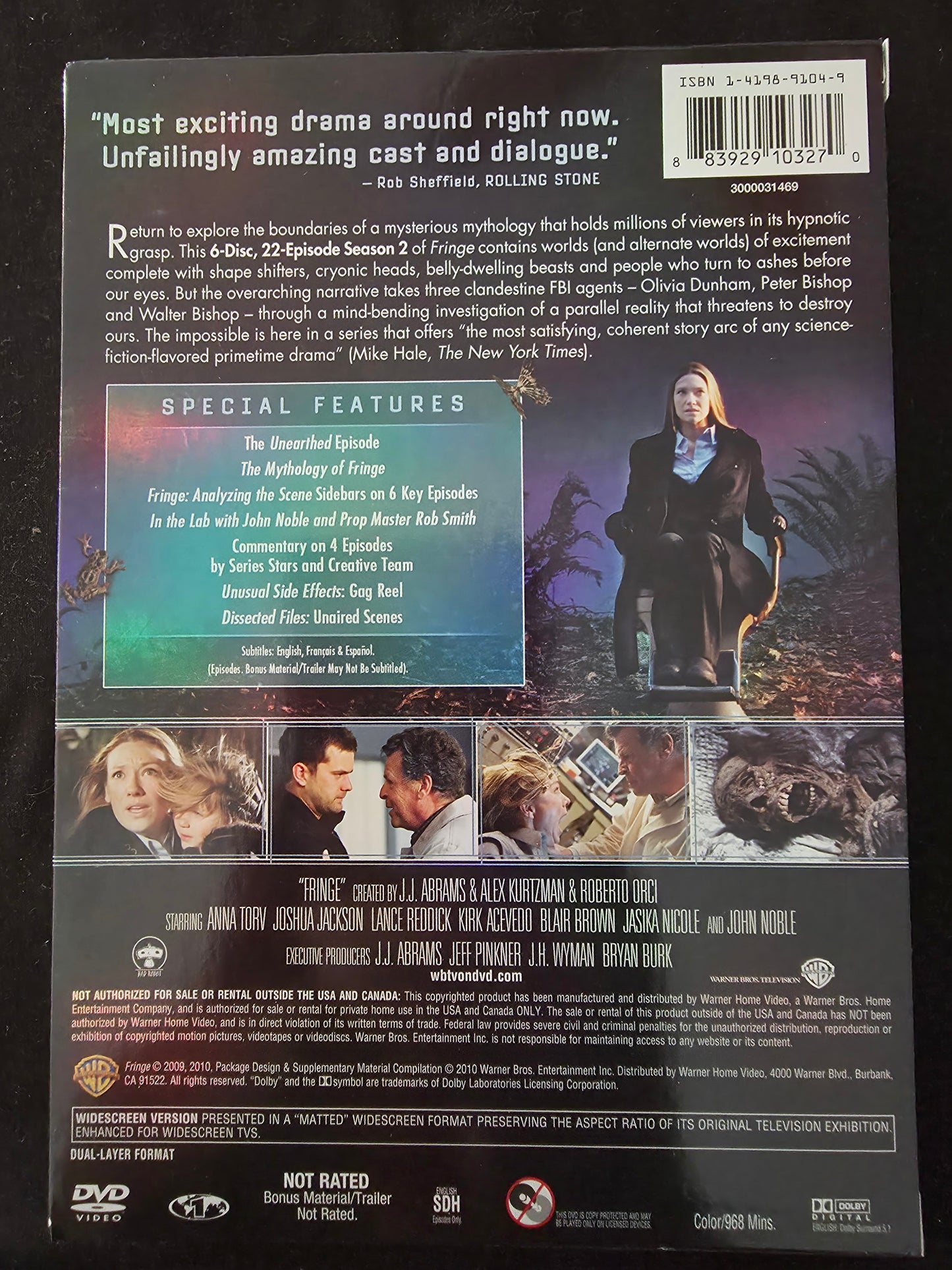 Fringe- The Complete Second Season (2009)   DVD  6-disc set