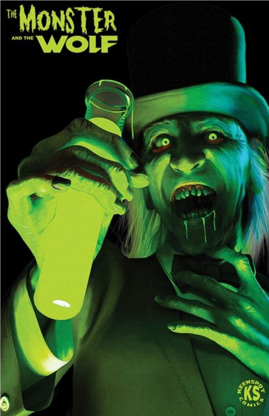 MARK SPEARS MONSTERS THE MONSTER & THE WOLF #1  INC 1:500 MARK SPEARS GLOW-IN-THE-DARK VAR