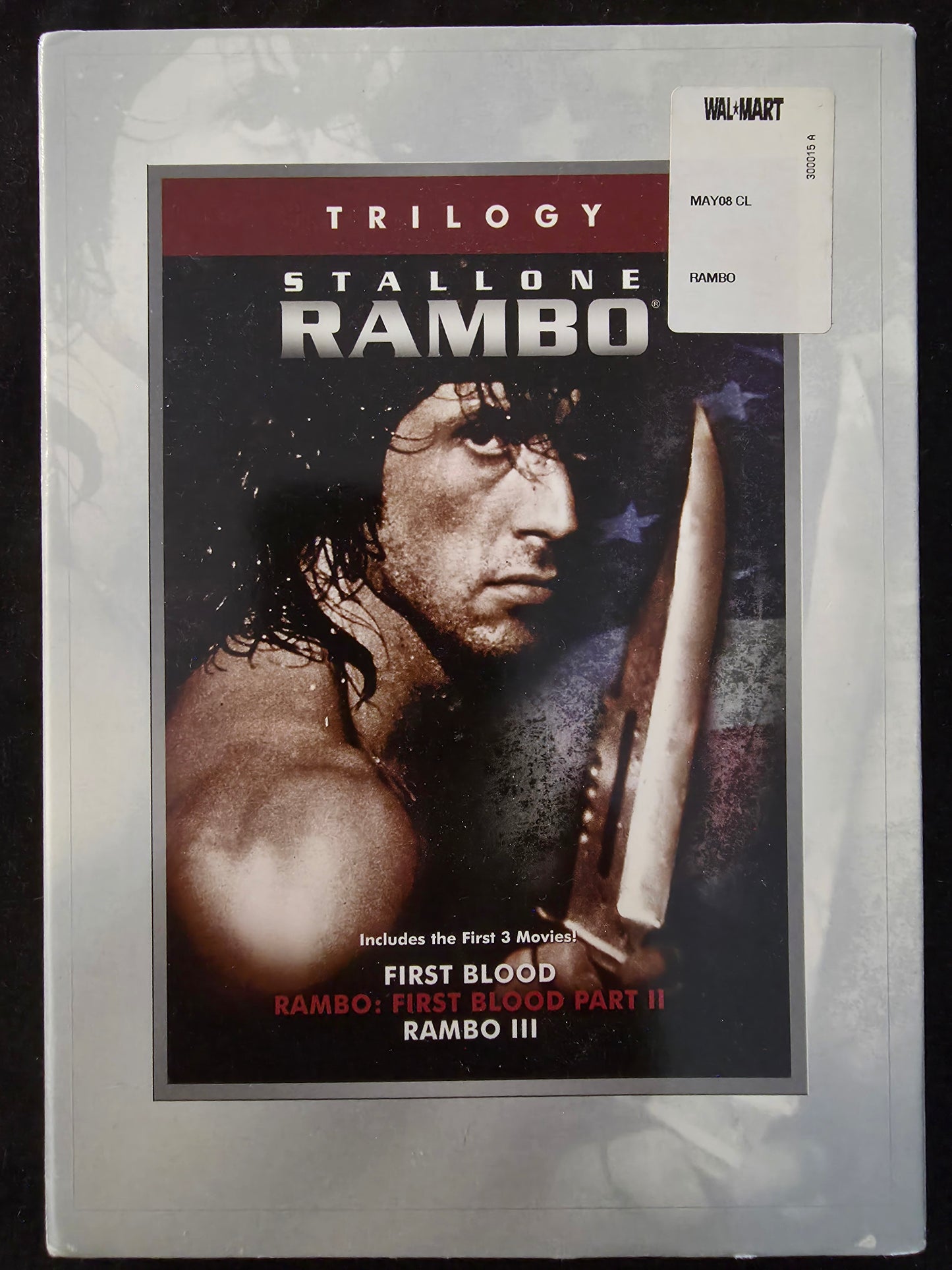 Rambo Trilogy Collection 3 DVD Set, Sylvester Stallone