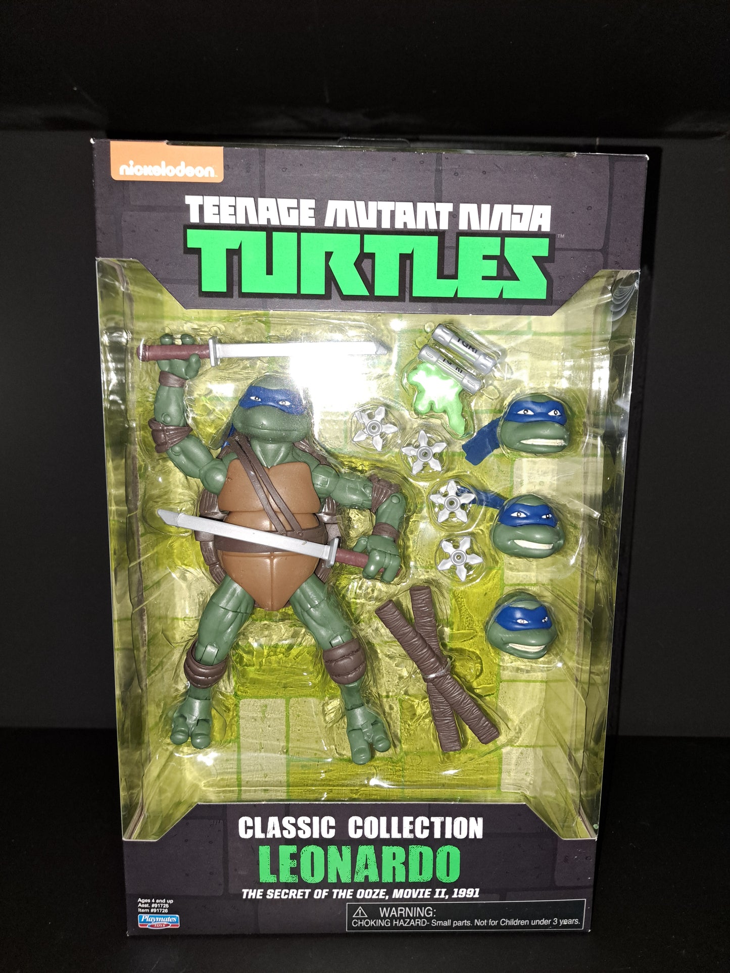 TMNT Classic Collection SECRET OF THE OOZE Full Set of 4 Figures Playmates 2016
