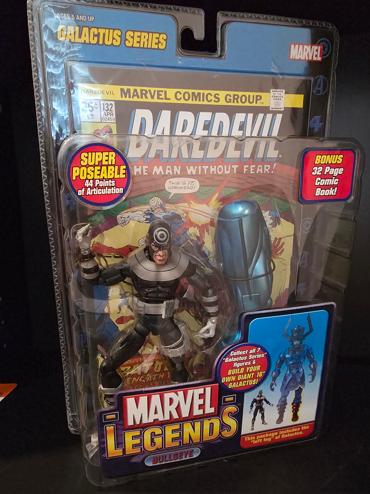 Marvel Legends Comics Galactus Series Daredevil BULLSEYE Action Figure ToyBiz