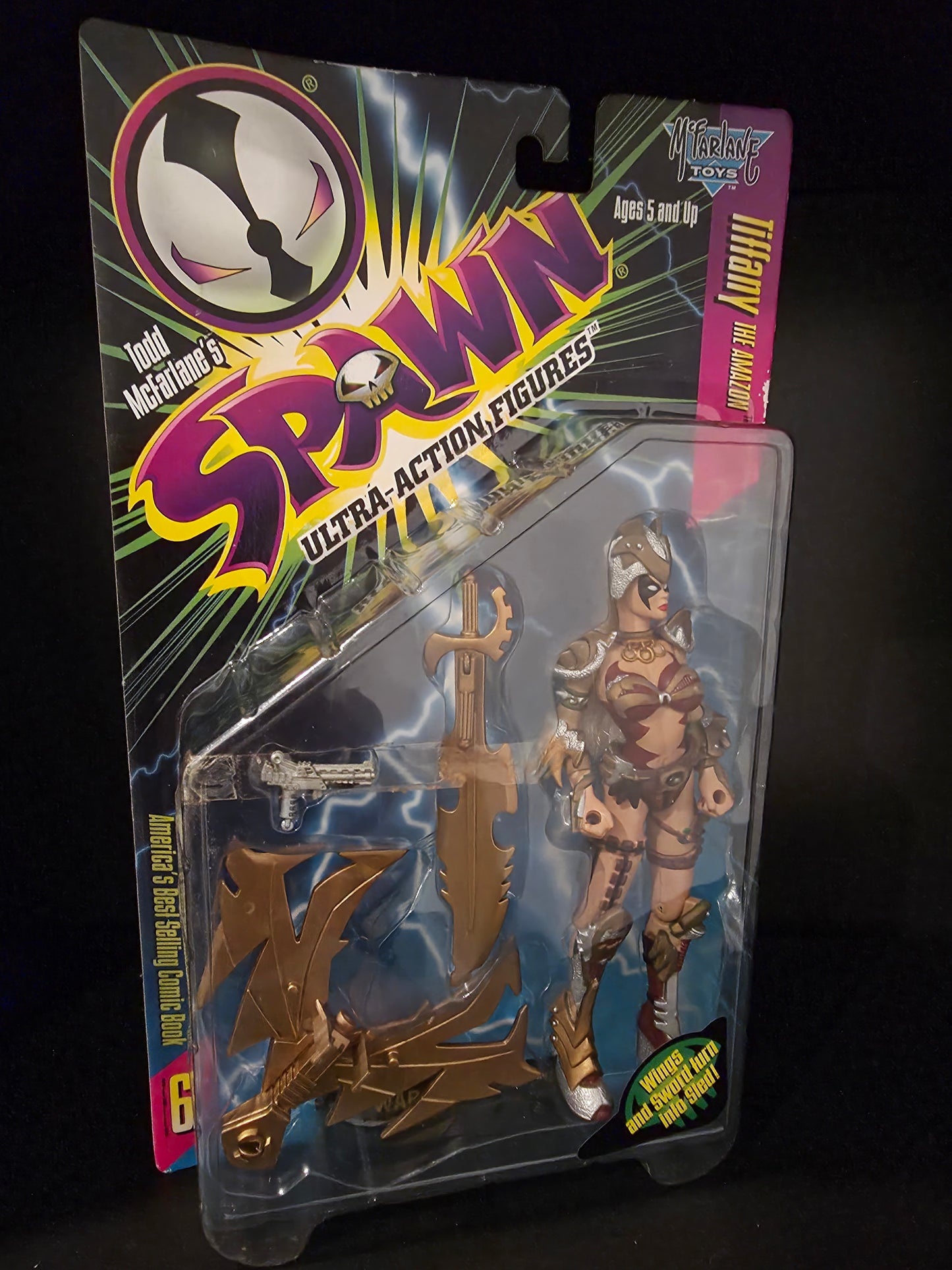 Todd McFarlane's Ultra Action Figures Spawn Tiffany The Amazon NIB
