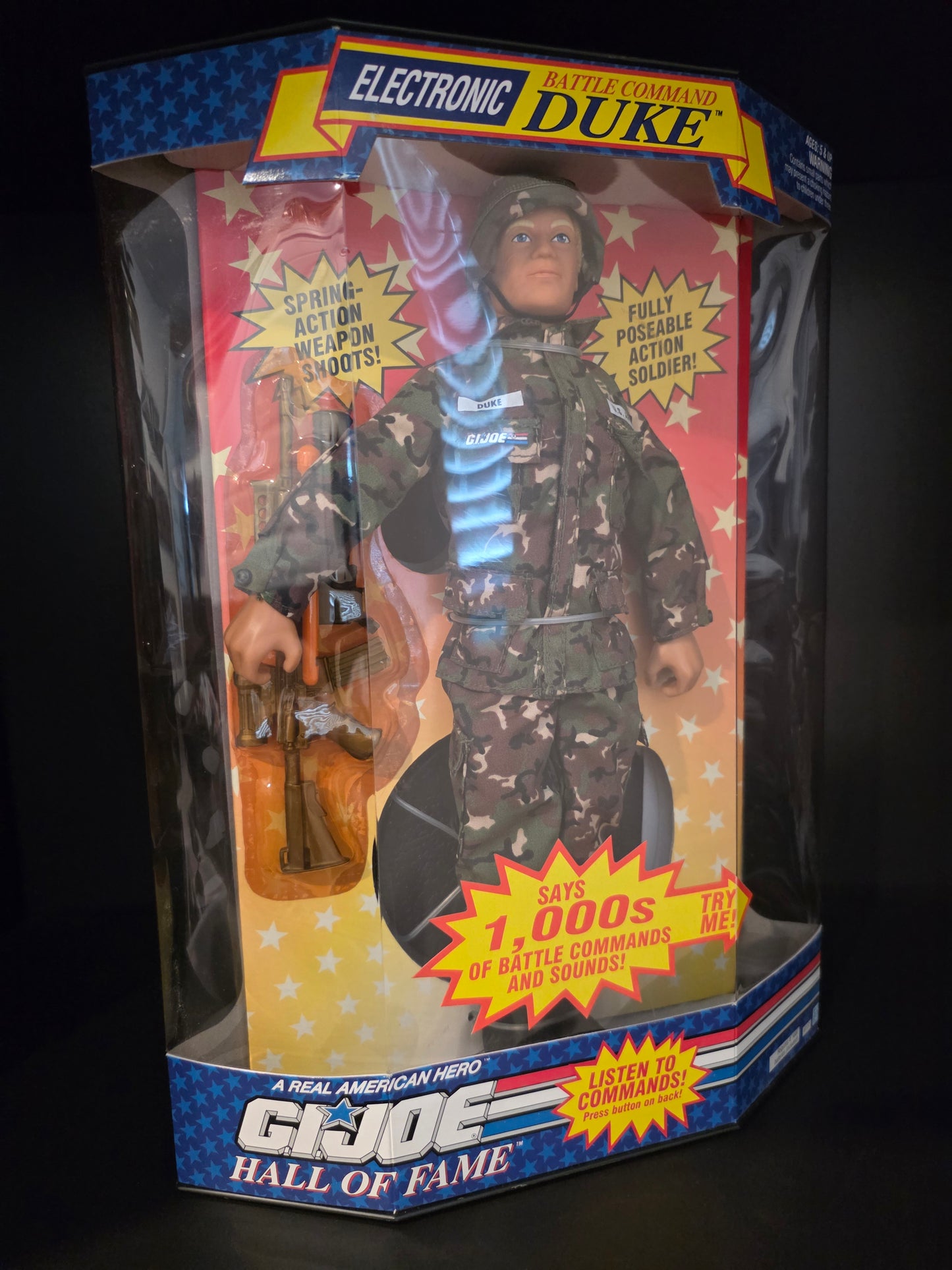 Hasbro GI Joe Hall of Fame Duke Electronic Battle Command #6117