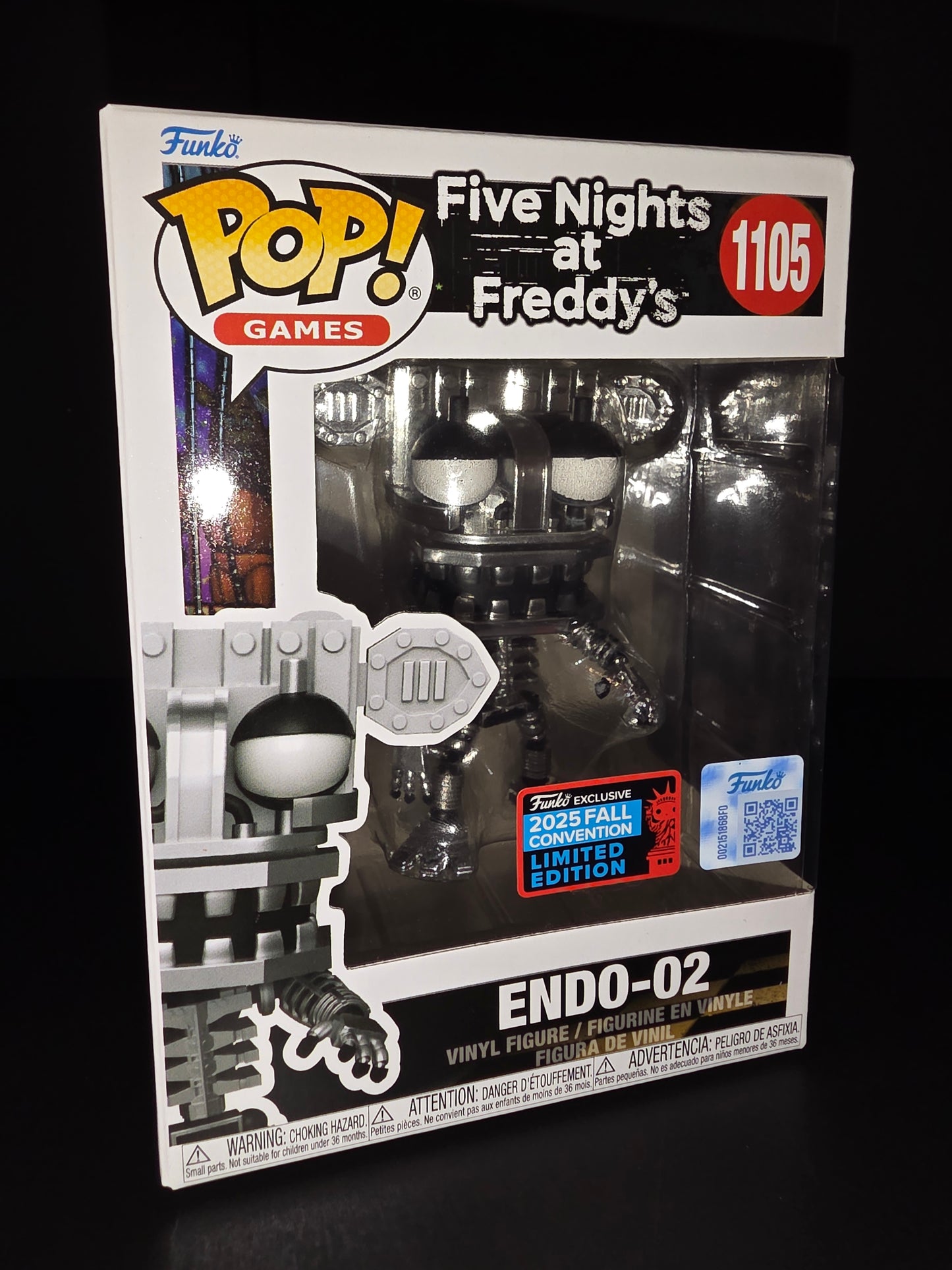 FUNKO POP! ENDO-02 NYCC 2025 FIVE NIGHTS AT FREDDYS FNAF NEW YORK COMIC CON