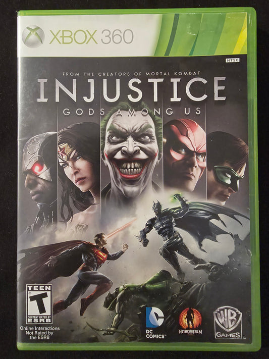 Injustice: Gods Among Us (Microsoft Xbox 360 2013) CIB