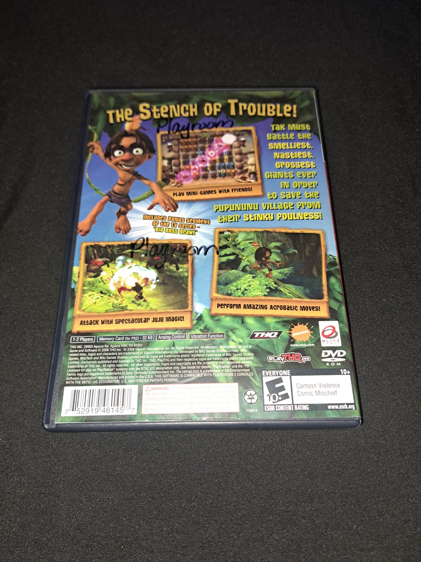 Tak and the Guardians of Gross - Sony Playstation 2 PS2