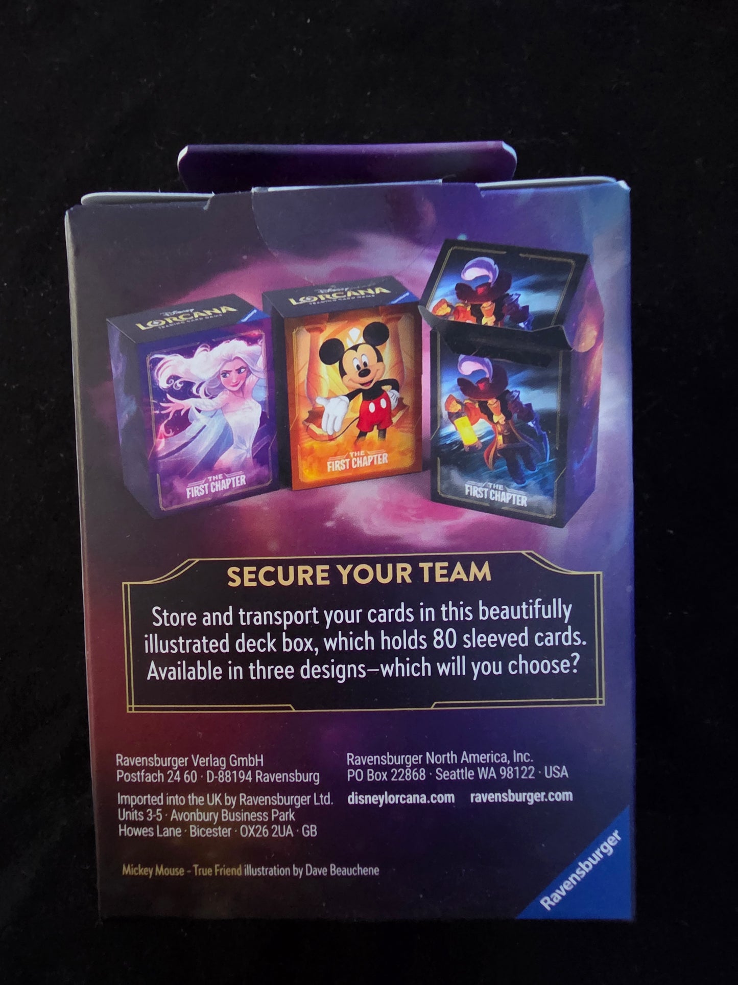 TCG The First Chapter Mickey Mouse Deck Box