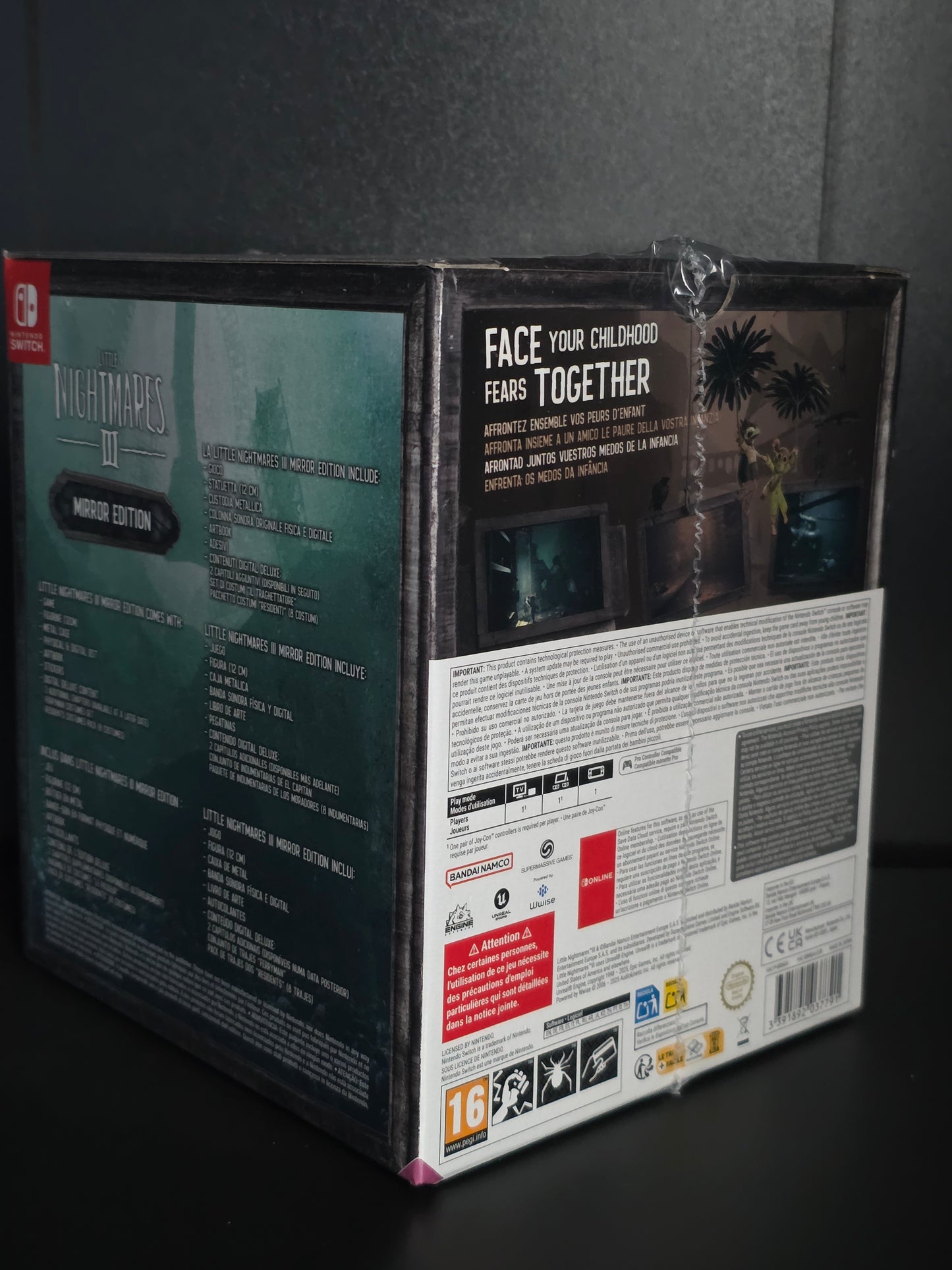 Little Nightmares III Mirror Edition (Nintendo Switch) (UK IMPORT)