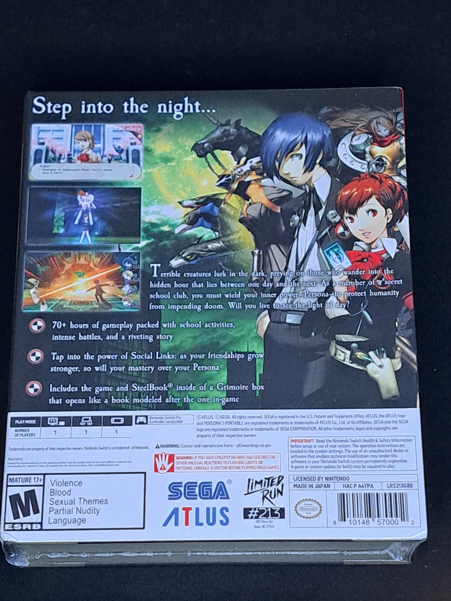 Persona 3 Portable - Grimoire Edition - Nintendo Switch