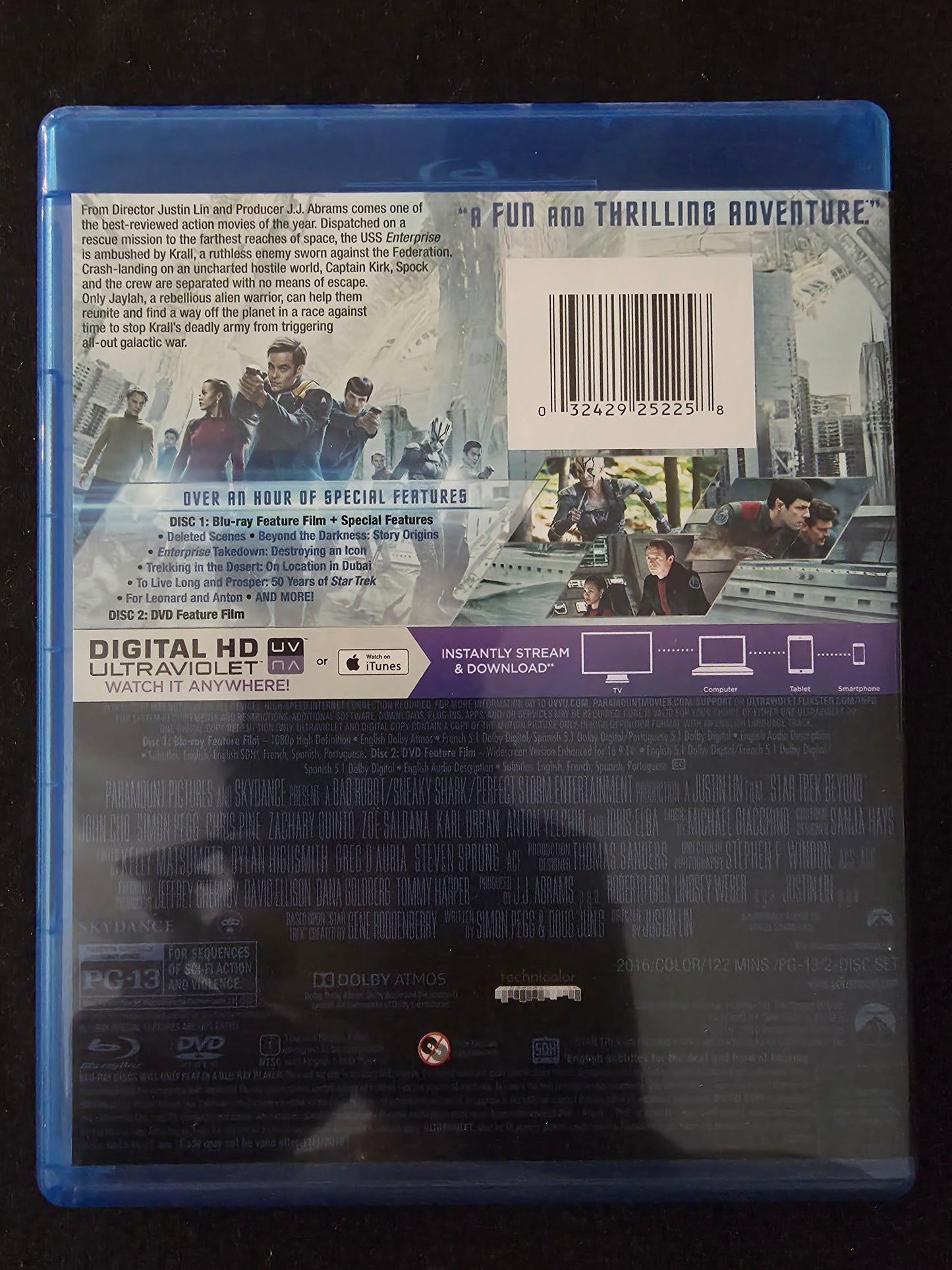 Star Trek Beyond - Blu-ray/DVD - Chris Pine