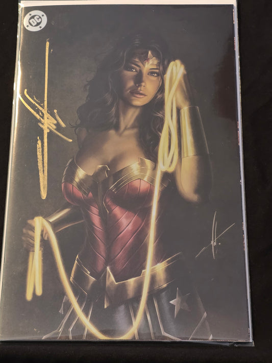 Wonder Woman #25 – Carla Cohen NYCC Exclusive Foil Virgin SIGNED