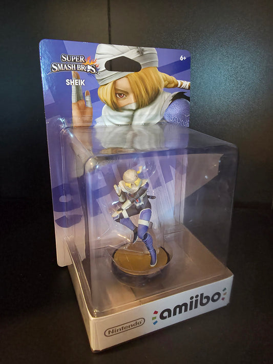 Sheik Super Smash Bros. Series Nintendo Amiibo NEW SEALED RARE