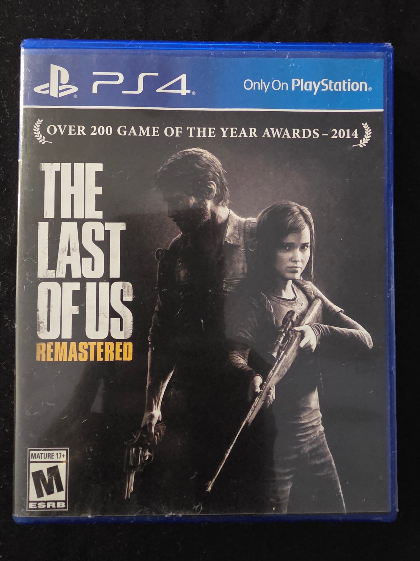 THE LAST OF US REMASTERED GAME PS4