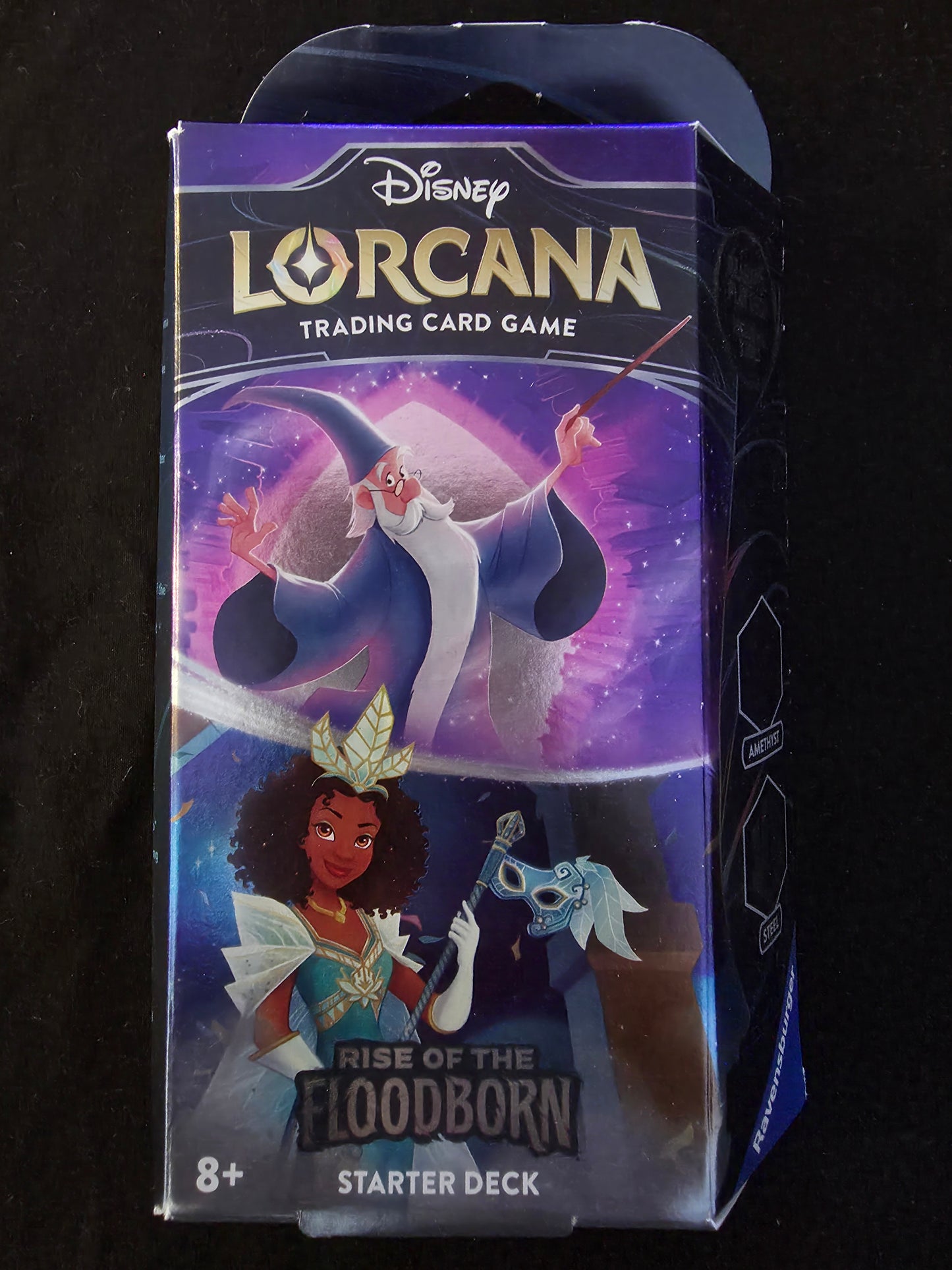 Disney Lorcana: Rise of the Floodborn Starter Deck - Amethyst Steel