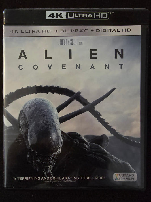 ALIEN COVENANT 4k Ultra HD (Blu-Ray)