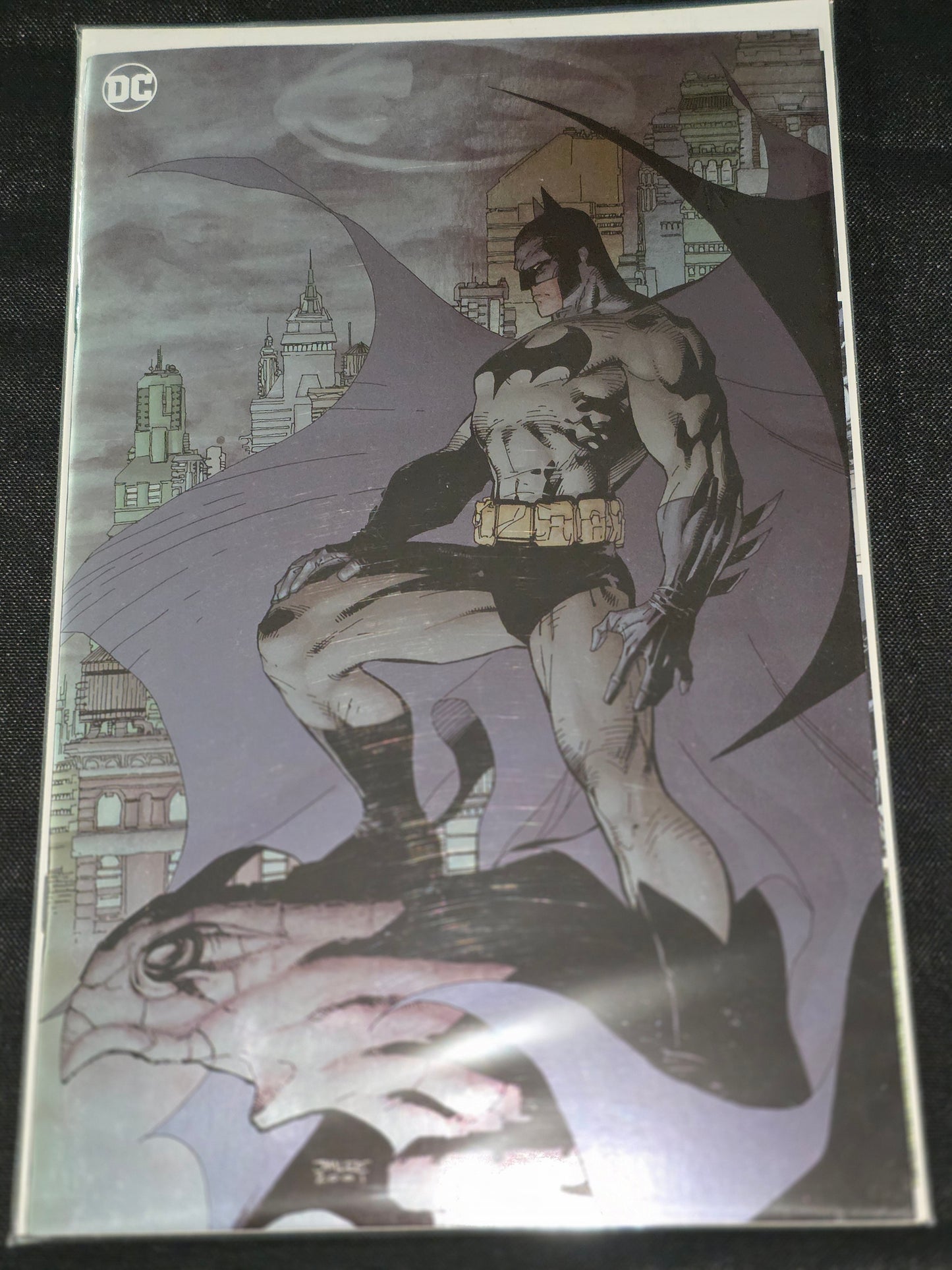 Batman #608 2019 DC Comics Jim Lee Fan Expo Virgin Foil Variant  Exclusive