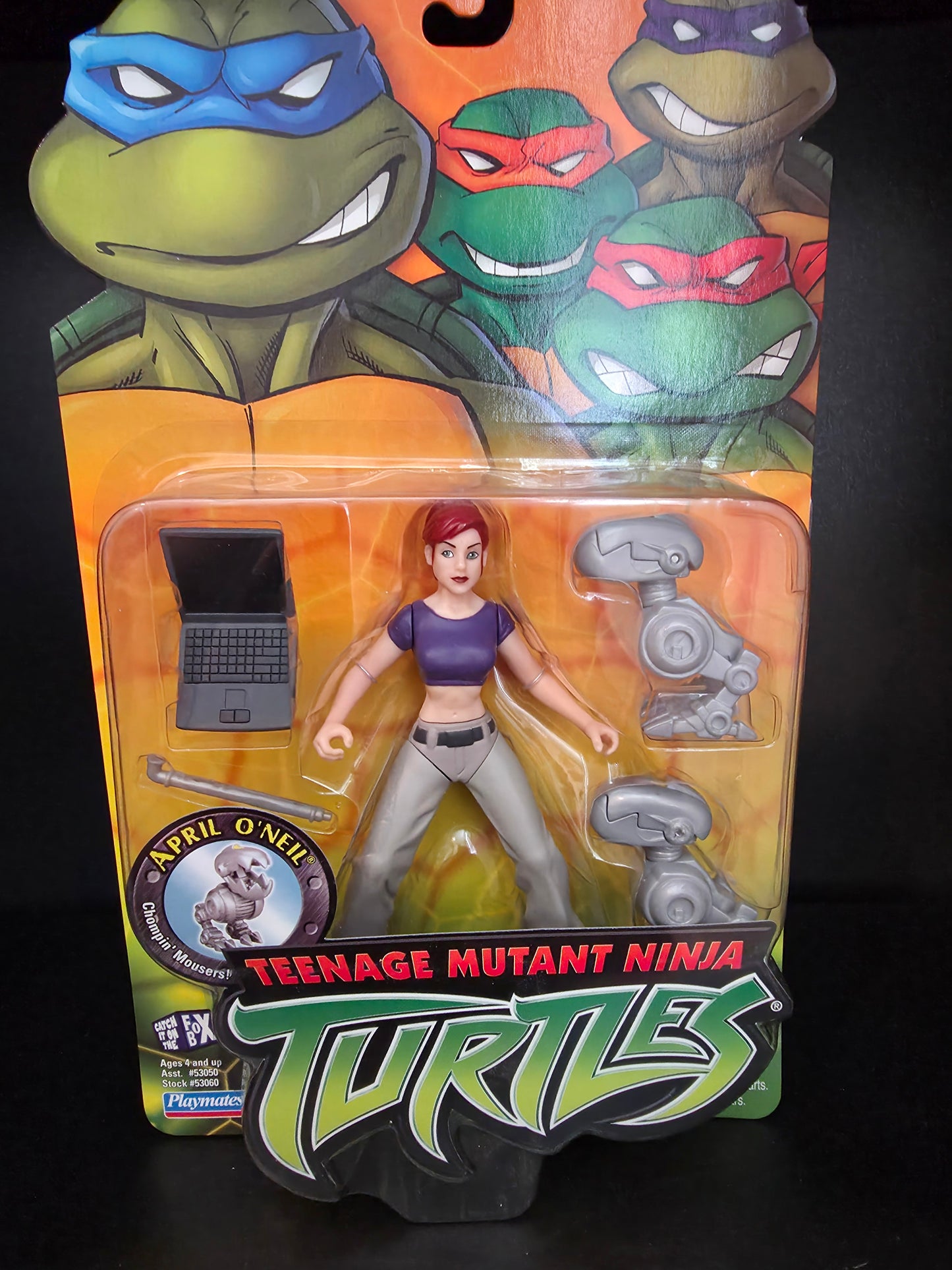April O'Neil  Teenage Mutant Ninja Turtles 2003 Figure Playmates TMNT