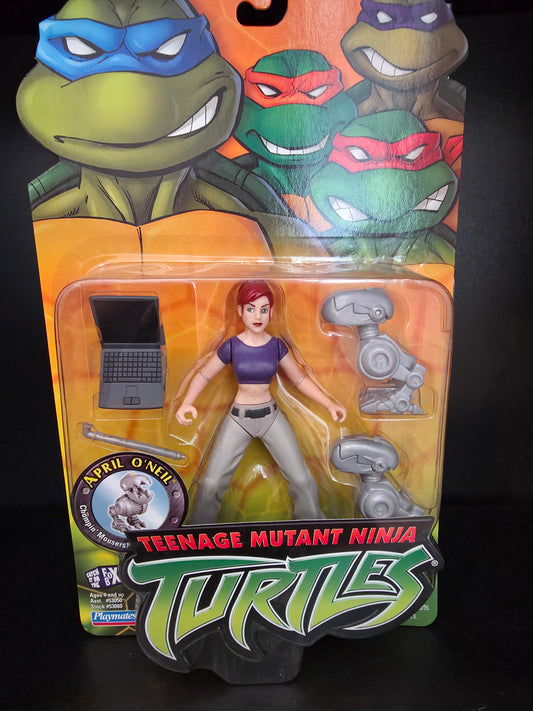 April O'Neil  Teenage Mutant Ninja Turtles 2003 Figure Playmates TMNT