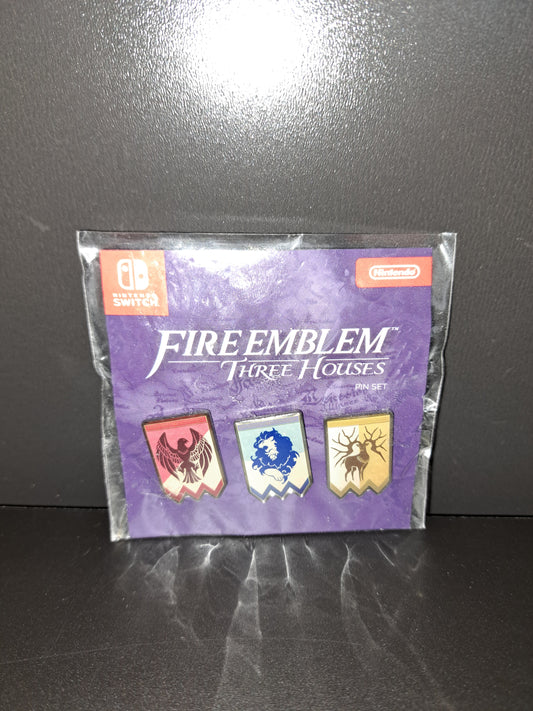 Fire Emblem Three Houses - Official Nintendo Switch Pin Set - BRAND NEW & SEALED