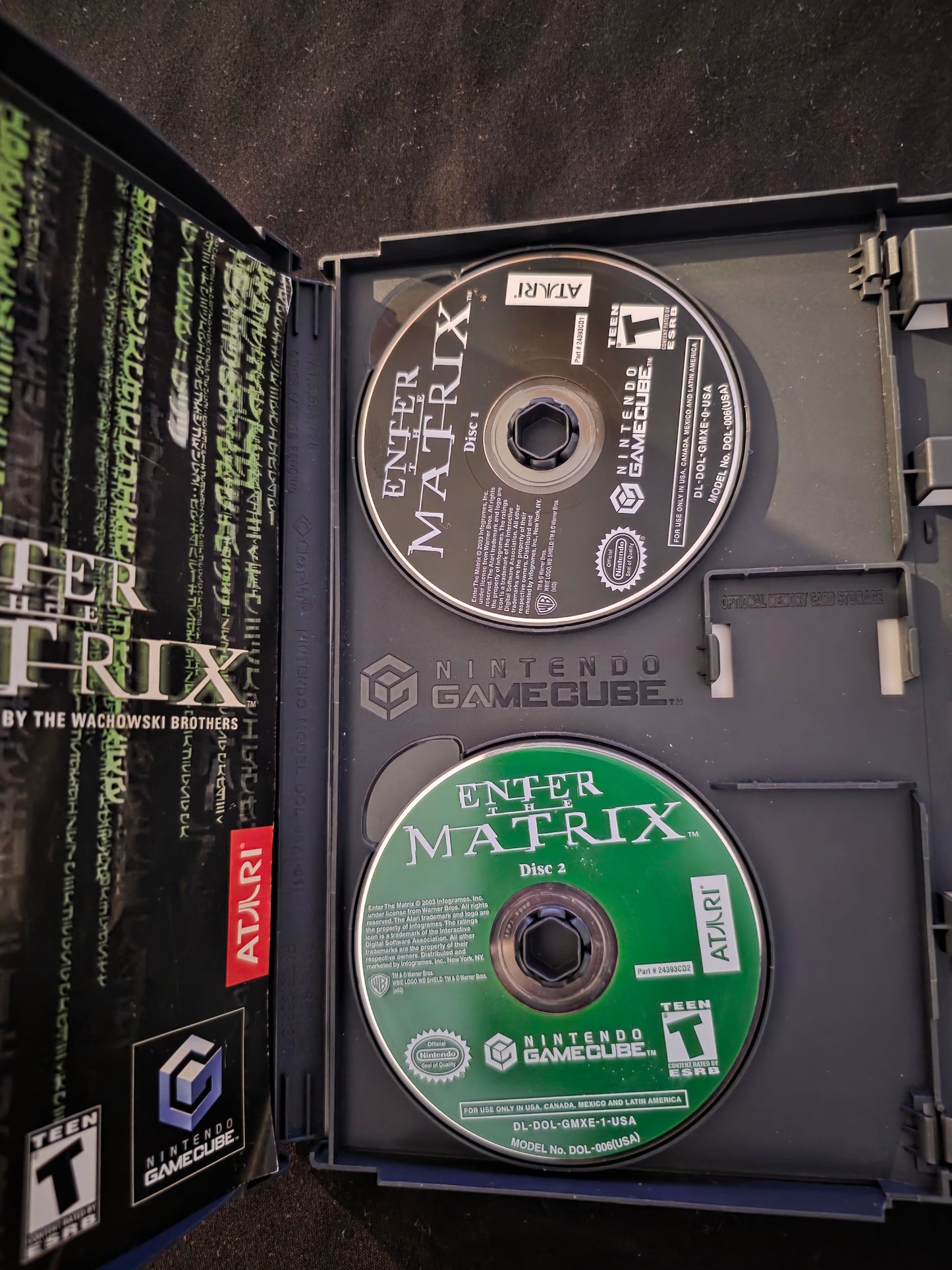 Enter the Matrix (Nintendo GameCube, 2003) CIB