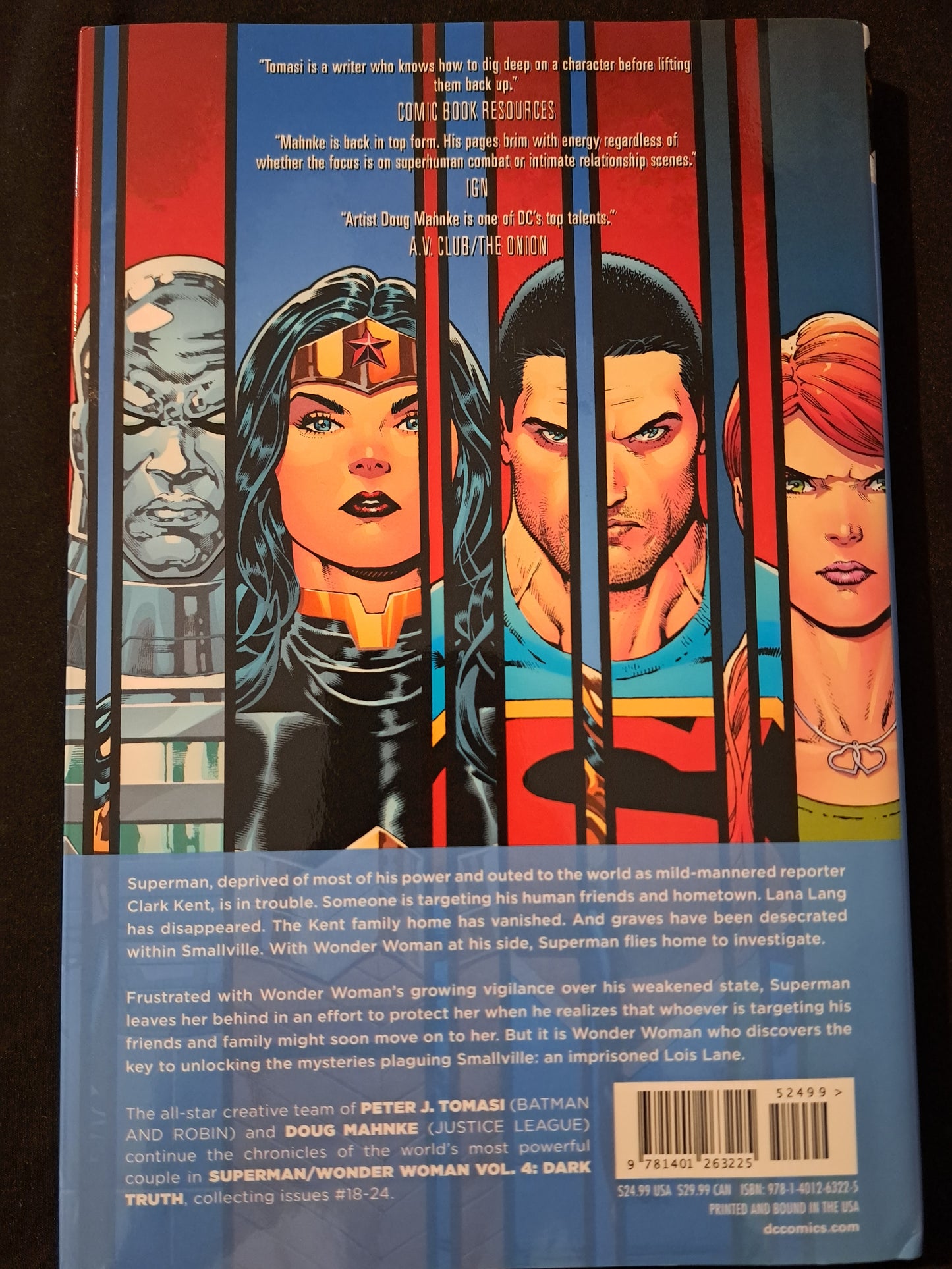 Superman / Wonder Woman Volume 4 Dark Truth Hardcover