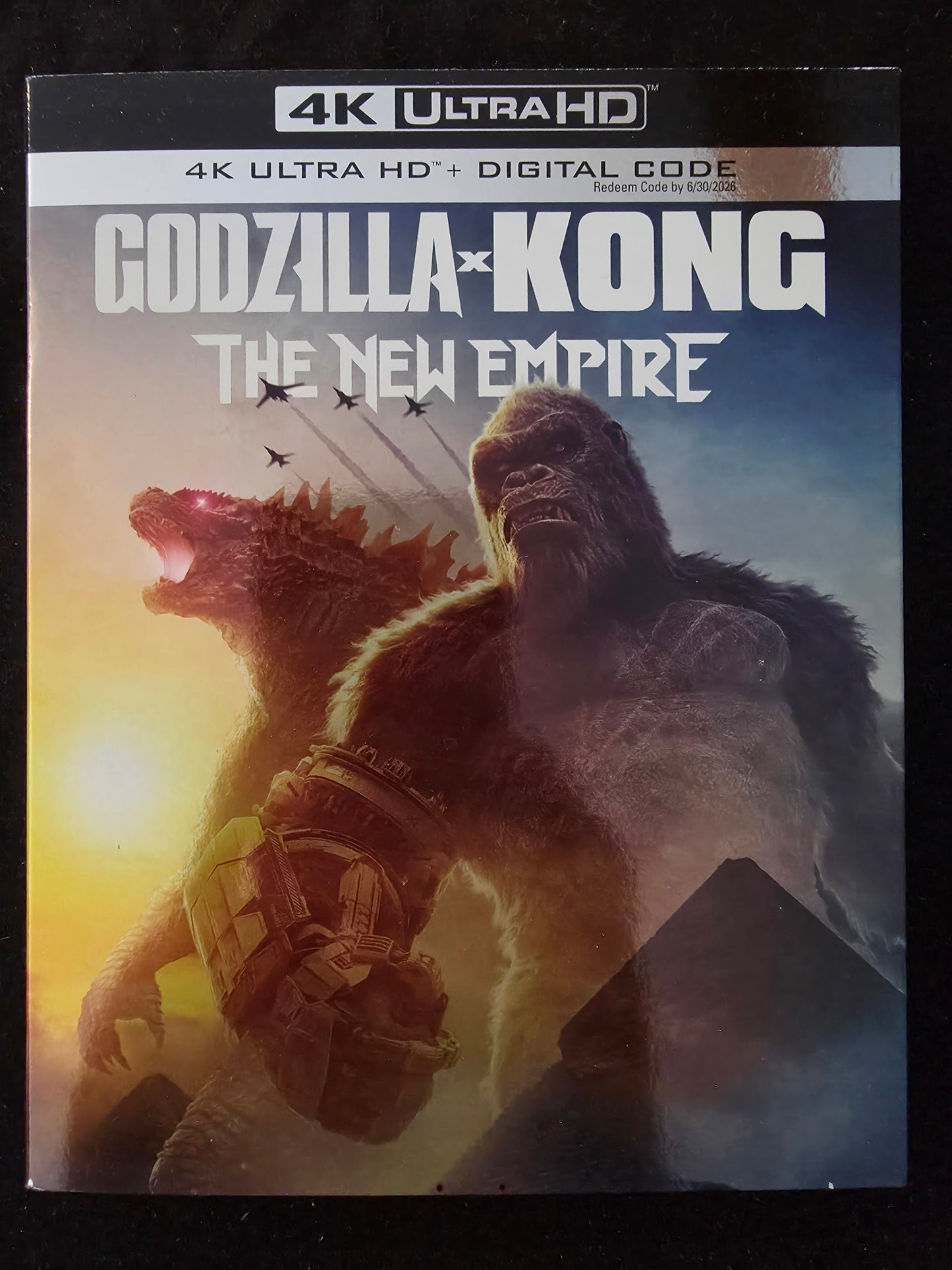 Godzilla X Kong: the New Empire (4K Ultra HD, 2024) W/Slipcover & Digital